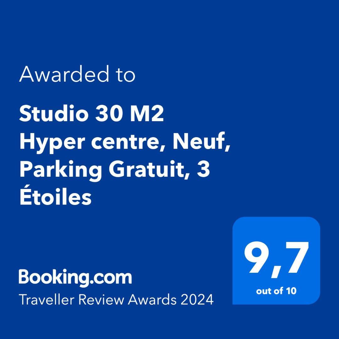 Studio 30 M2 Hyper Centre, Neuf, Parking Gratuit, 3 Etoiles Cannes Exteriör bild